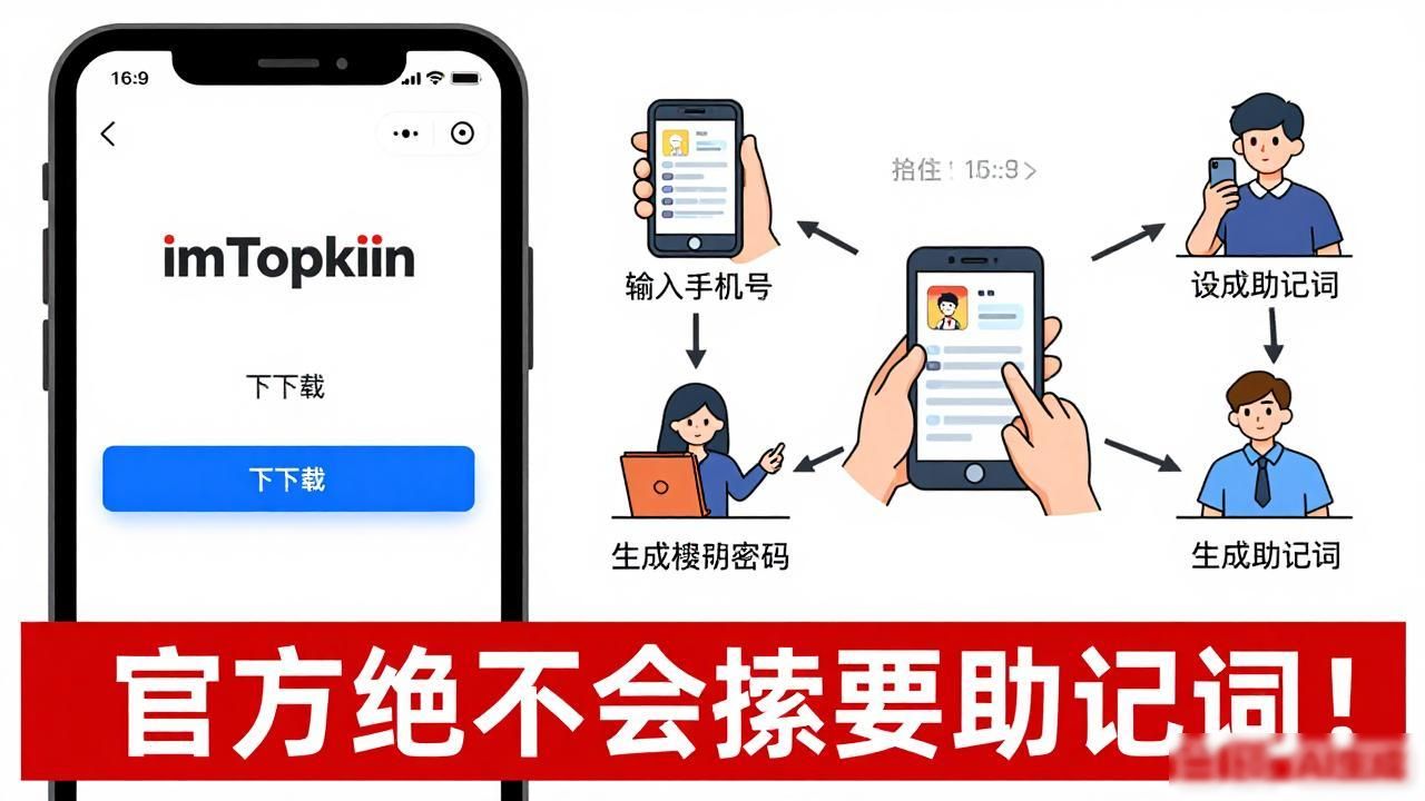 imtoken 官网正版下载 安全提醒必看_imToken钱包下载防骗指南_imToken官方渠道认准方法
